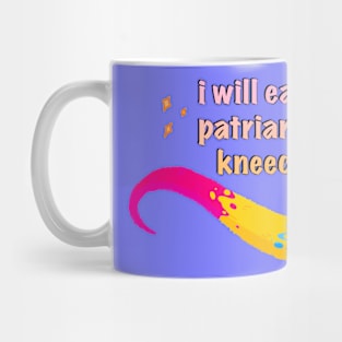 Pan pride worm eats the patriarchy Mug